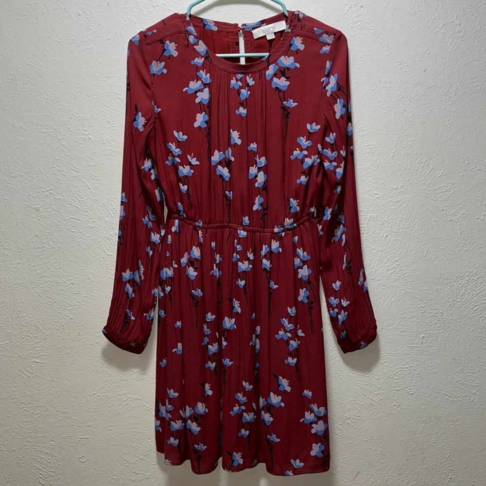 short long sleeve dress